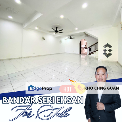 Bandar Seri Ehsan Sepang 15 mins ke KLIA Fully Extended Car porch Dapur Besar dan Cantik, Selangor, Banting