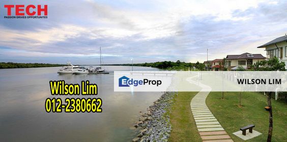 Can park Yacht or Boat near to this Bungalow house at Glenmarie Cove Klang, Selangor, Port Klang