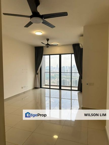 High floor unit with unblock KL city view in front two balconys area, Kuala Lumpur, Desa Petaling