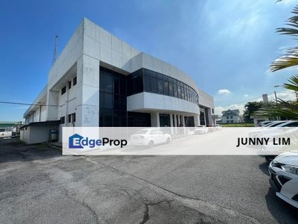 Warehouse For Rent with solar panel rooftop, Penang, Prai
