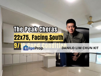 The Peak, Recently Renovated, Facing South, Condition 9/10, Freehold, Selangor, Batu 9th Cheras