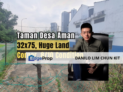 2 Sty Corner, 32x75 Huge Land, 8/10 Good Condition, Kuala Lumpur, Cheras