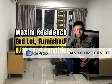 End Lot, 9/10 Condition, Furnished, Kuala Lumpur, Cheras