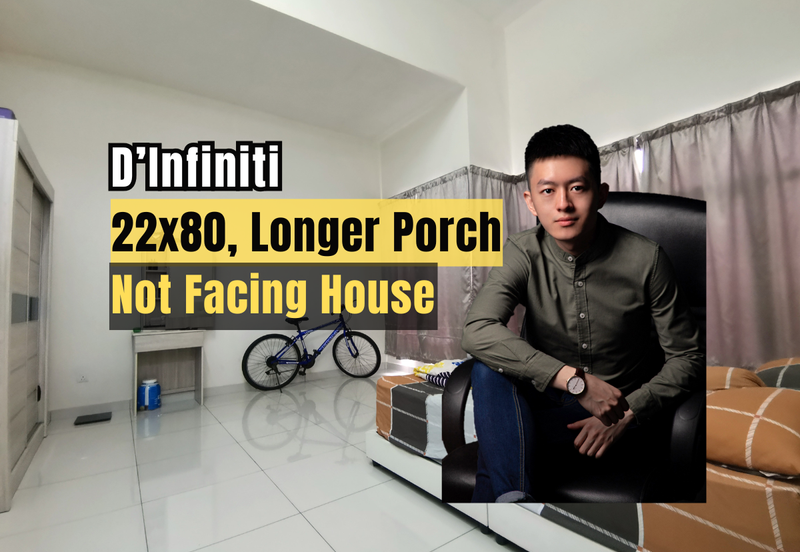 D'Infiniti, 2 Sty Terrace, 22x80, Longer Land Size, Larger Porch, Not Facing House, Many Parking