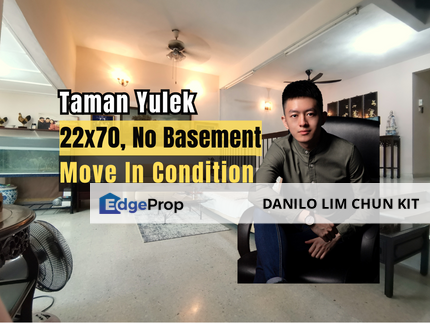 2 Sty Terrace, 22x70, Move In Condition, No Leaking Issue, No Basement Level, Kuala Lumpur, Cheras