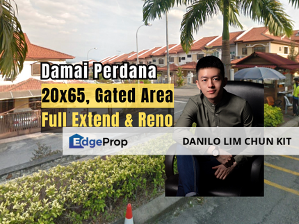 2 Sty Terrace, 20x65, Gated Guarded, Renovated & Fully Extended, 8.5/10 Condition, Kuala Lumpur, Cheras