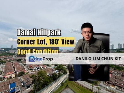 Rare Corner Lot, 180' Unblocked View, Good Condition, Selangor, Bandar Damai Perdana