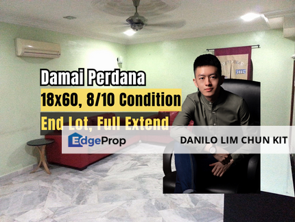 2 Sty Terrace, 18x60, End Lot, Extended, 8/10 Good Condition, Kuala Lumpur, Cheras
