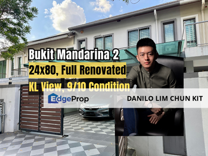 Phase 2, 24x80, 180' KL View, Fully Renovated, Good Condition, Kuala Lumpur, Cheras
