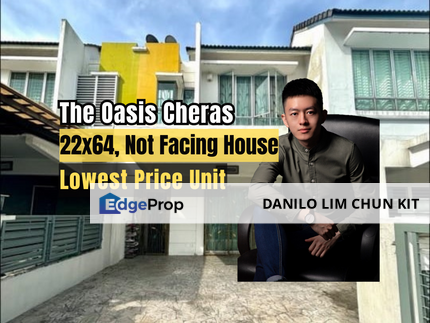 2.5 Sty, 22x64, Facing Open, Lowest Price Unit, Selangor, Cheras South