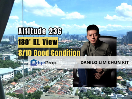 180' KL View, High Floor, 8/10 Good Condition, Below Market Price, Kuala Lumpur, Cheras