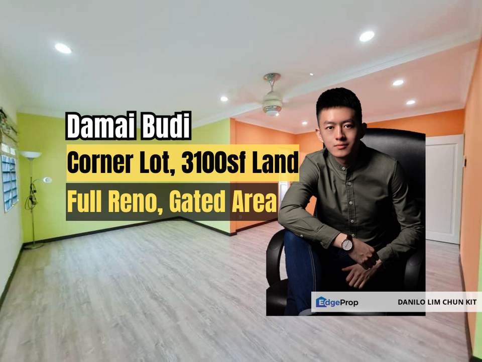 2 Sty Corner Lot, 3100sf Land, Big Side Land, Renovated, Good Condition, Kuala Lumpur, Cheras