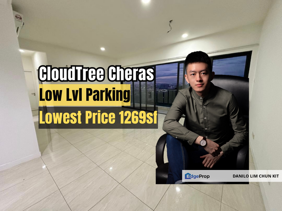 Low Level Parking, Unblocked Greenery View, Lowest Price 1269sf, Kuala Lumpur, Cheras