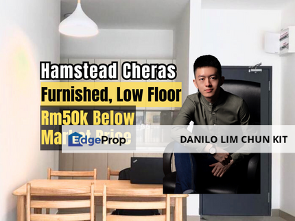 Low Floor, 9/10 Good Condition, Rm50k Below Market Price, Furnished, Kuala Lumpur, Cheras