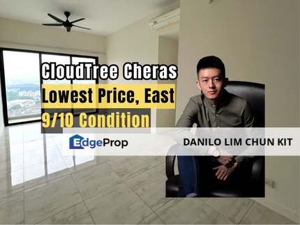 High Floor, Facing East Sunrise, 9/10 Condition, Lowest Price Unit, Kuala Lumpur, Cheras