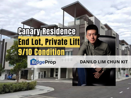 4 Sty Villa, End Lot, 9/10 Condition, With Private Lift, Kuala Lumpur, Cheras
