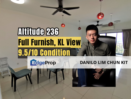 9.5/10 Condition, 180' KL City View, Rm150k Below Market Price, Kuala Lumpur, Cheras