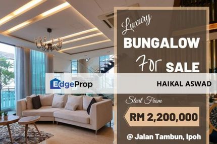 3 Storey Bungalow For Sale @ Manor Born Tambun Ipoh, Perak, Tambun