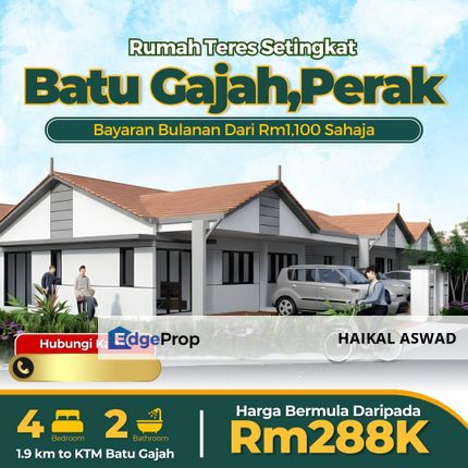 RUMAH BARU DI BATU GAJAH ,PERAK, Perak, Kinta