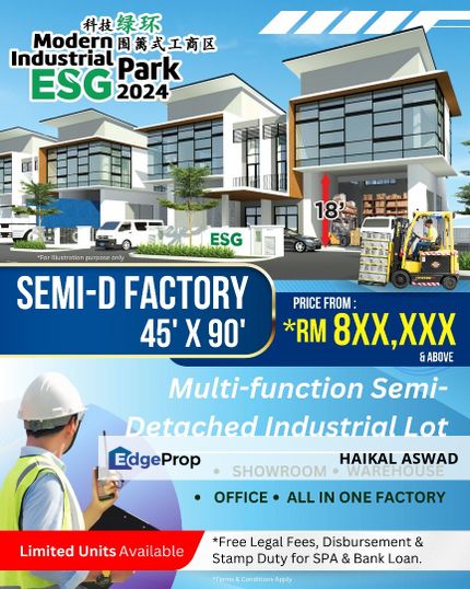 Modern Industrial ESG Park 2024, Perak, Menglembu