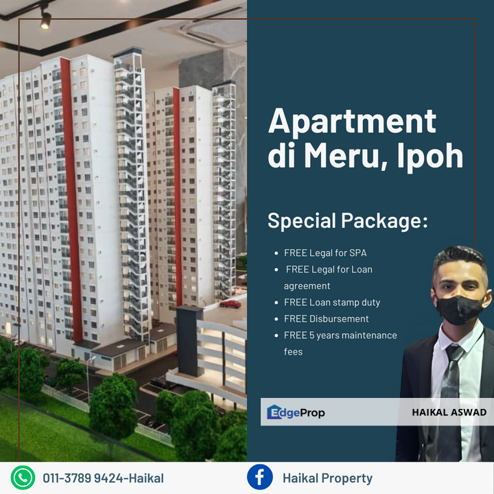 Apartment Baru di Ipoh ,Perak, Perak, Ipoh