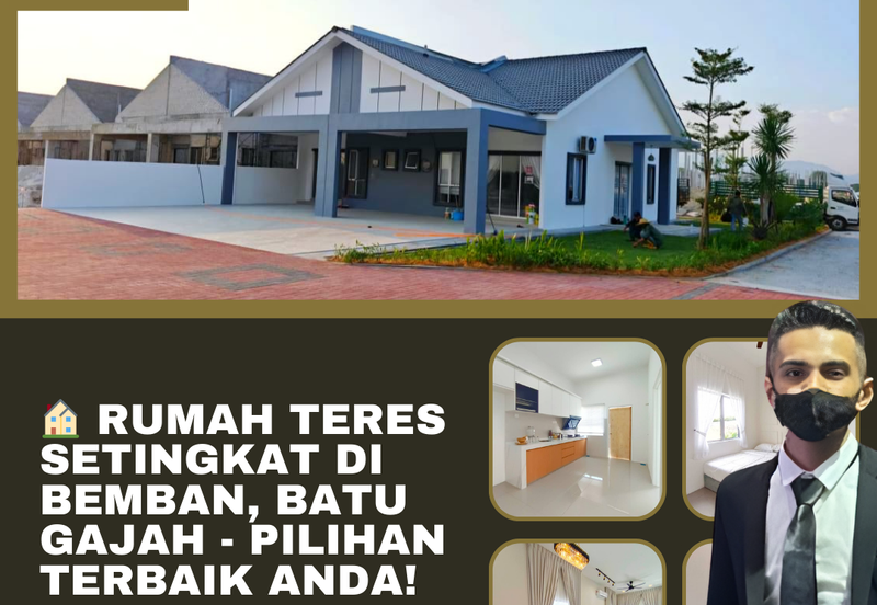Rumah Teres Setingkat di Bemban, Batu Gajah - Pilihan Terbaik Anda! 🏠