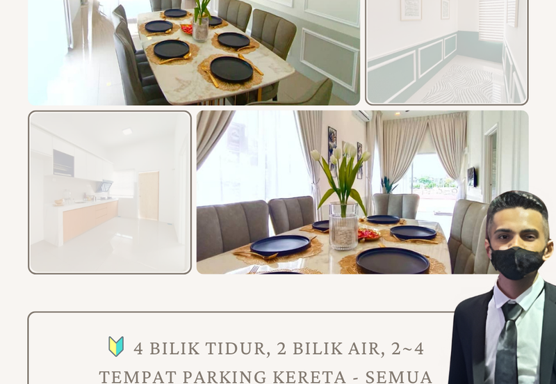 Rumah Teres Setingkat di Bemban, Batu Gajah - Pilihan Terbaik Anda! 🏠