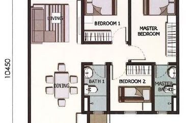 Residensi Riamas, The Harmony