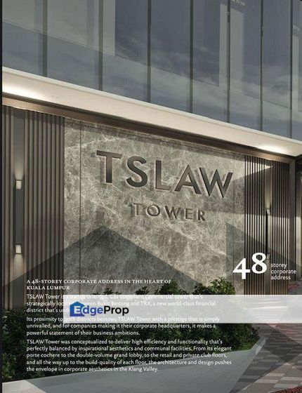 MENARA TS LAW @ TRX, Kuala Lumpur, KL City