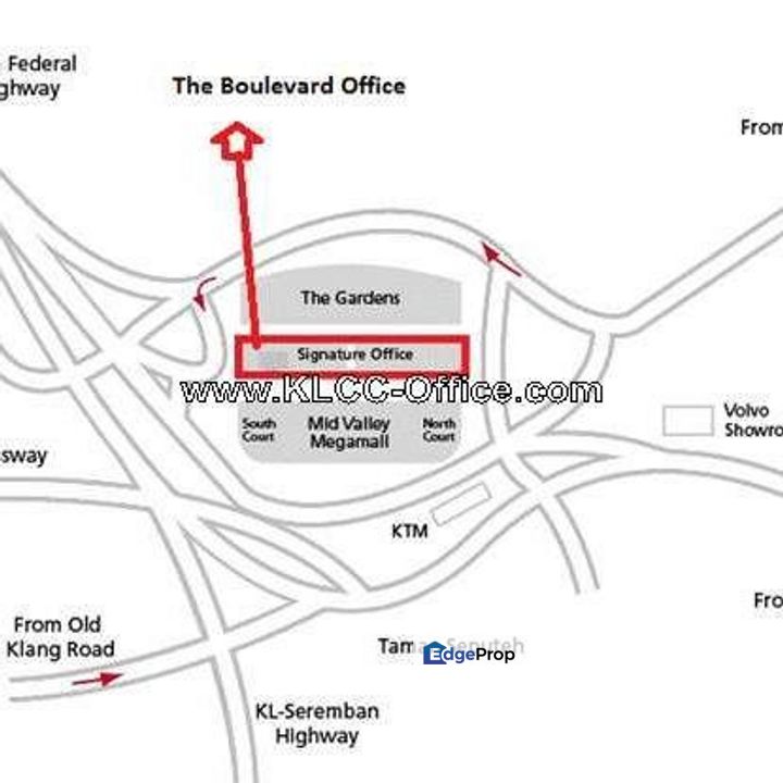 The Boulevard Signature Office, Kuala Lumpur, Mid Valley City