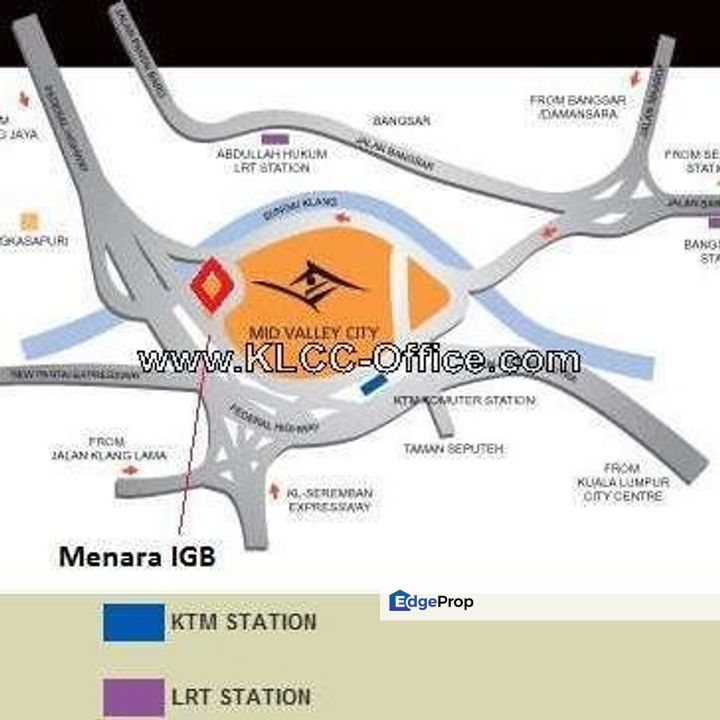 Menara IGB, Kuala Lumpur, Mid Valley City