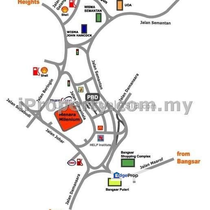 Menara Milenium or Millenium, Kuala Lumpur, Damansara Heights