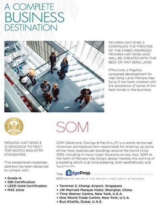 Menara Hap Seng 3 - Premium Retail Space, Kuala Lumpur, KL City