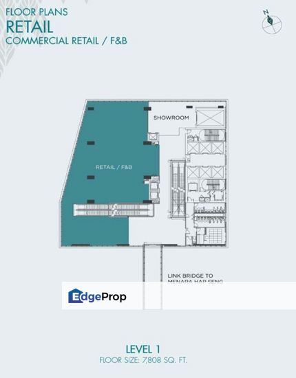 Menara Hap Seng 3 - Premium Retail Space, Kuala Lumpur, KL City
