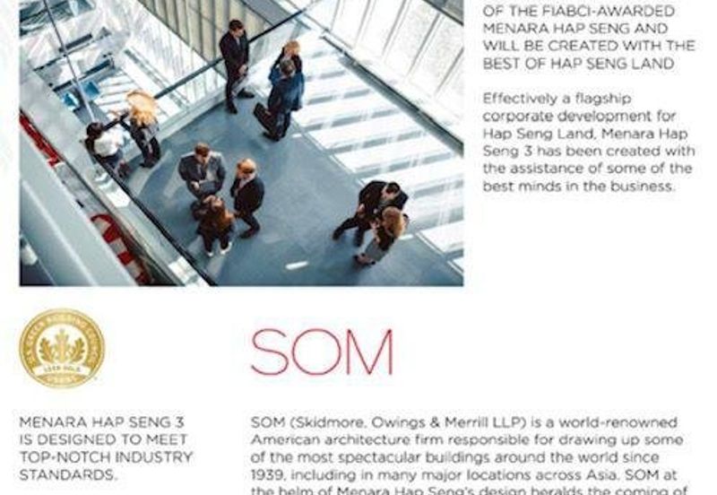 Menara Hap Seng 3 - MSC Status