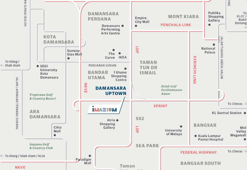 IMAZIUM @ Uptown Damansara with MSC Status Tier-1