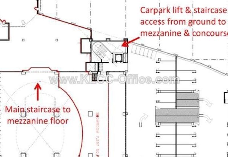 Menara Axis, Mezzanine flr