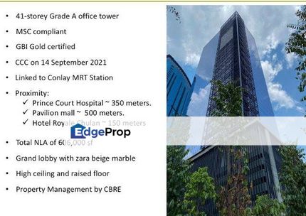 Plaza Conlay - Tower One KLCC, Kuala Lumpur, KLCC
