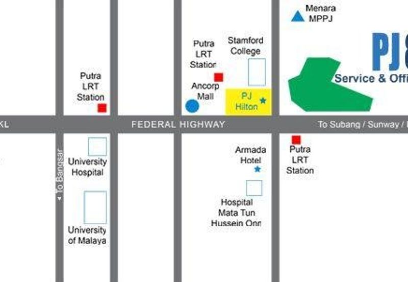 PJ8 Corporate Tower - Ground Floor Showroom / Office