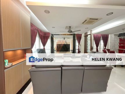 2 Storey Semi D 80% Furnished 35 X 75 For Rent Aman Perdana Klang, Selangor, Klang