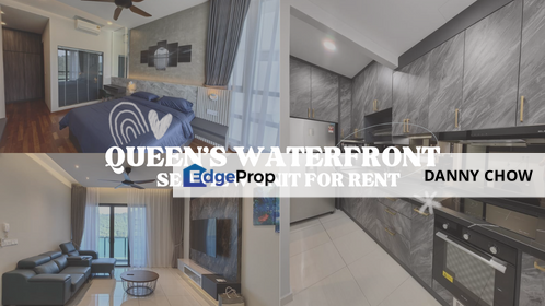 Queen's Waterfront Q2 Seaview Available Unit For Rent @ Queensbay Mall, Bayan Lepas, Penang, Sungai Nibong