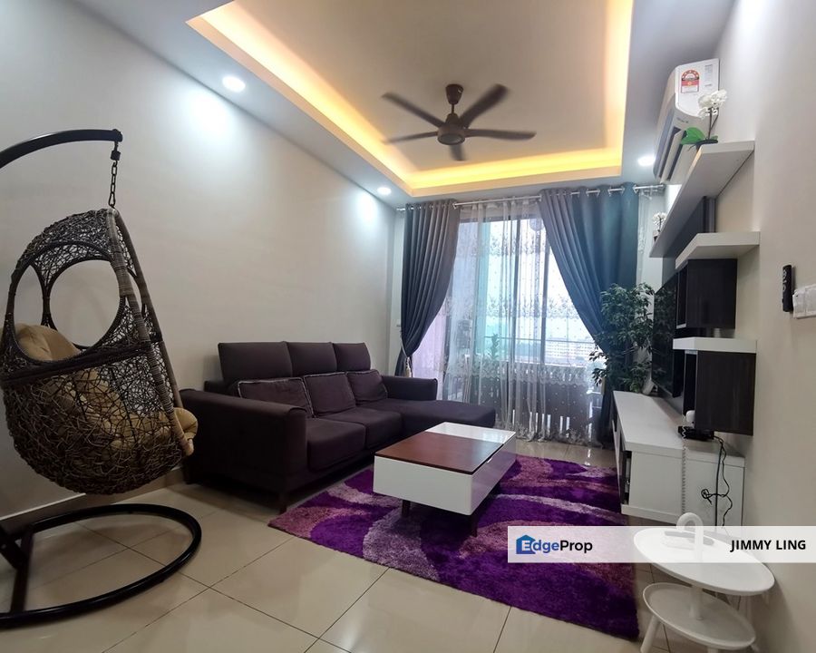 Fully Furnished, LakePark Residence, KL North, Selayang, 1538sqft, Selangor, Selayang