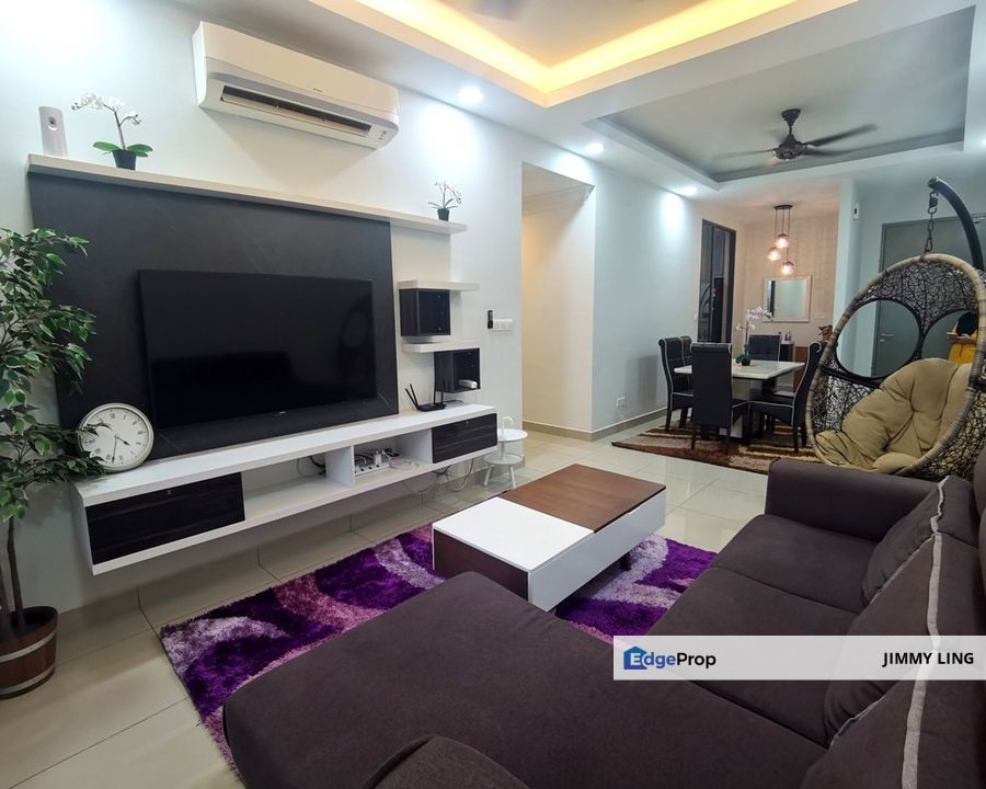 Fully Furnished, LakePark Residence, KL North, Selayang, 1538sqft, Selangor, Selayang