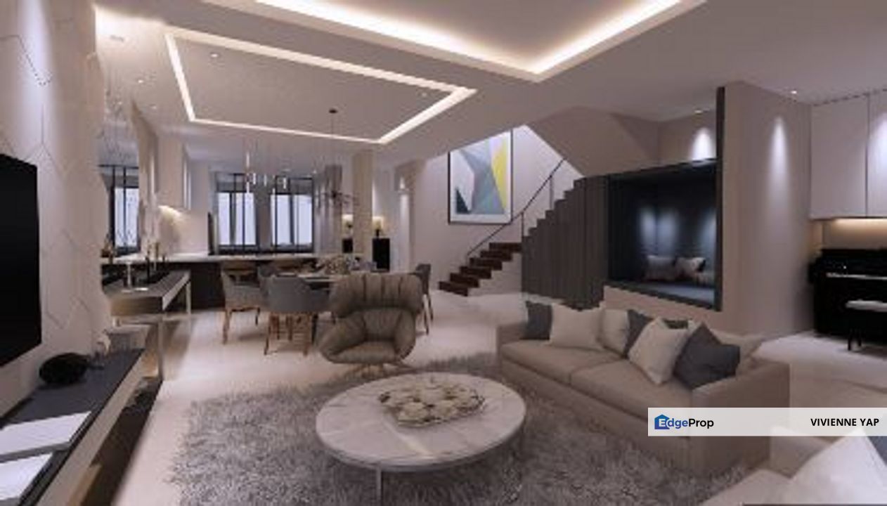 Double storey house Taman Kepong For Sale hub of the kepong mature