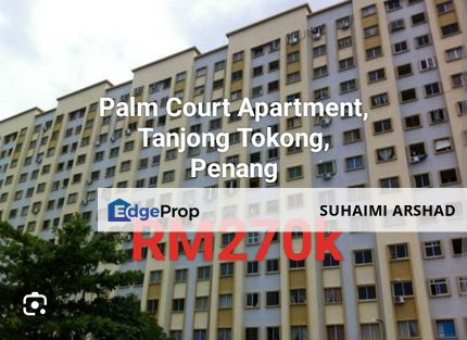 Apartment for Sale, Palm Court, Tanjong Tokong, Penang , Penang, Tanjung Tokong