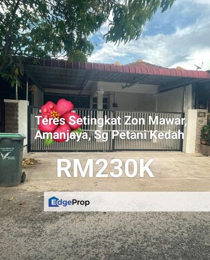 Teres Setingkat Amanjaya, Zon Mawar, Sungai Petani Kedah , Kedah, Kuala Muda