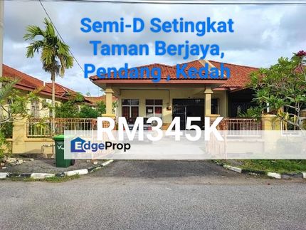 Semi-D Setingkat Taman Berjaya, Pendang kedah , Kedah, Pendang