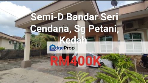 Semi-D Taman Bandar Seri Cendana, Sungai Petani Kedah , Kedah, Sungai Petani