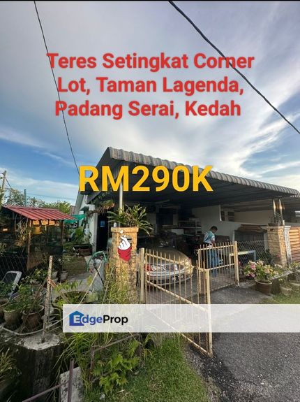 Teres Setingkat Taman Lagenda Untuk diJual di Padang Serai, Kedah, Kedah, Padang Serai