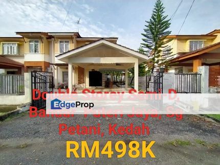 Double Storey Semi-D For Sale at Taman Puteri Jaya, Sungai Petani, Kedah , Kedah, Kuala Muda